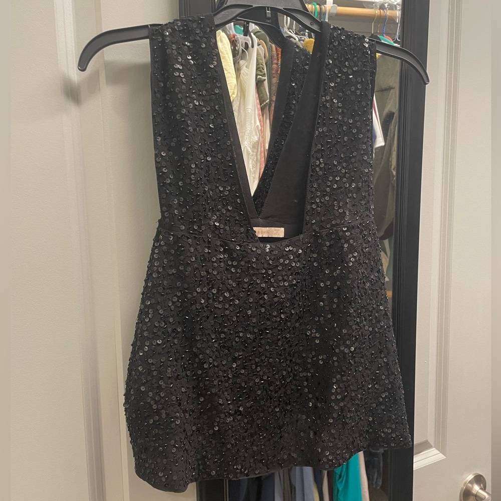 Zara Sequin Tank Top